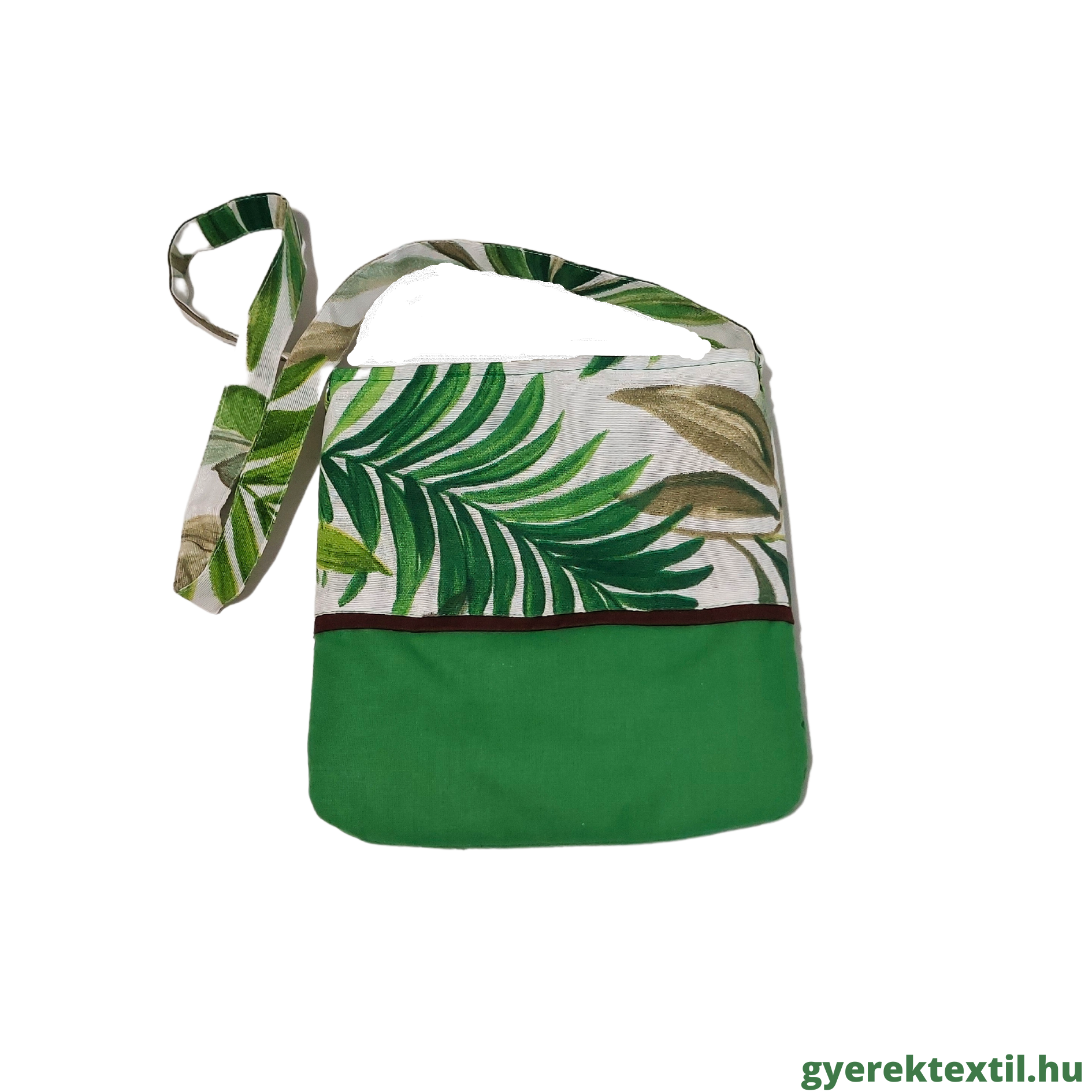 Női táska – Zöld leveles
